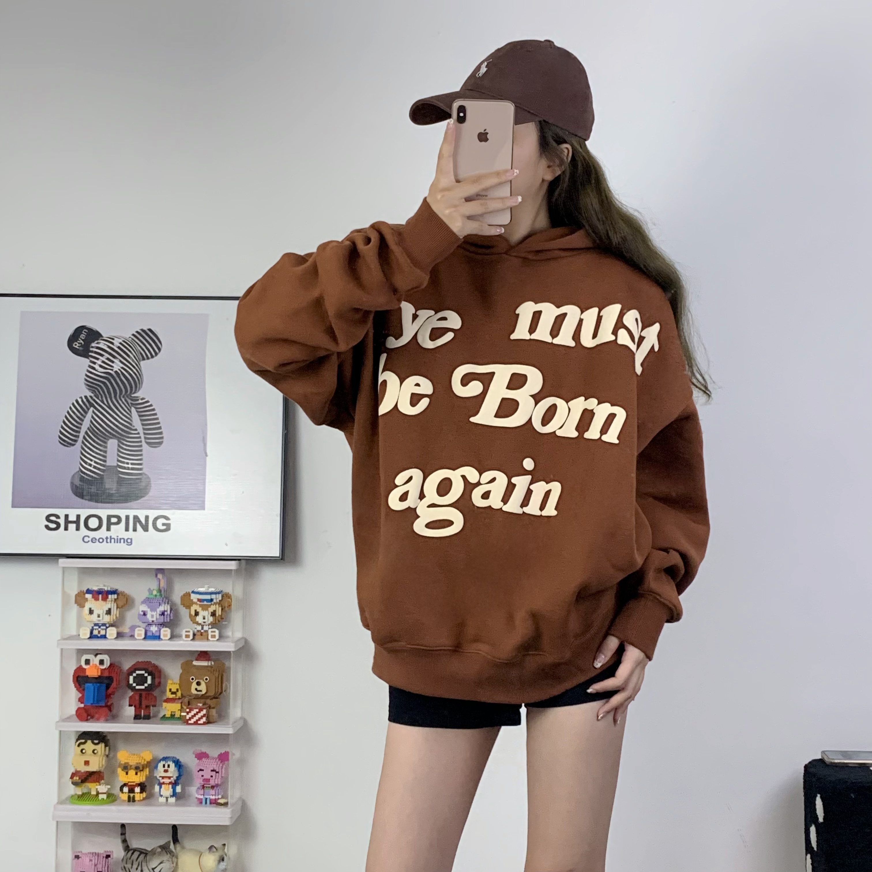 Kanye Hoodie - Ye Must Be Born Again Unisex Oversized