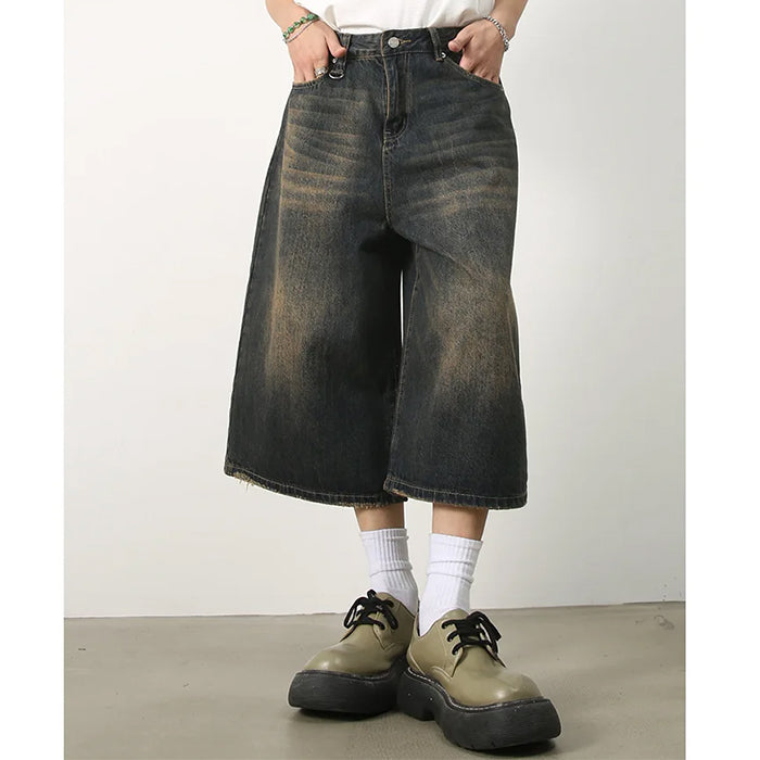 Wash Me Out Baggy Denim Shorts Maxct