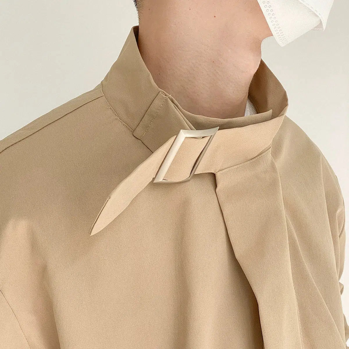 Maxct Retro Short Casual Stand Collar Jacket