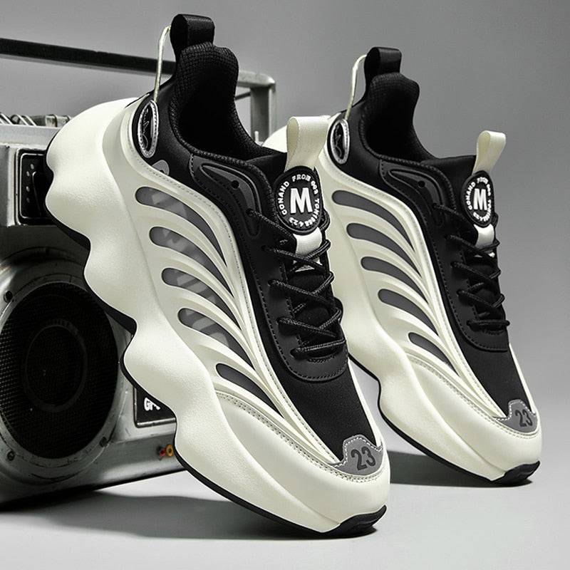 Breathable Mesh Trainers Casual Race Design Shoes for Men Maxct
