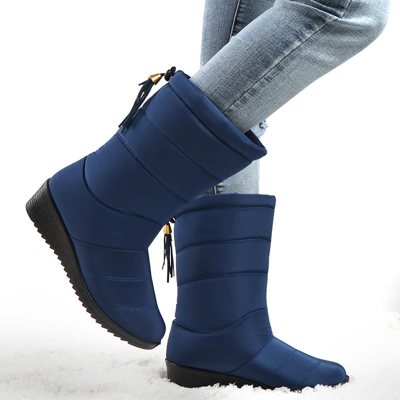 Waterproof Warm Fur Snow Boots Maxct