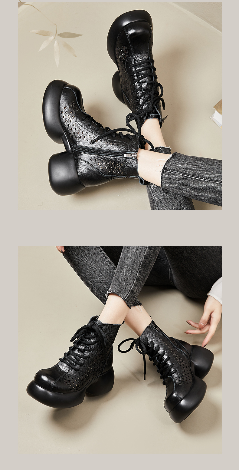 Leather Ankle Boots
