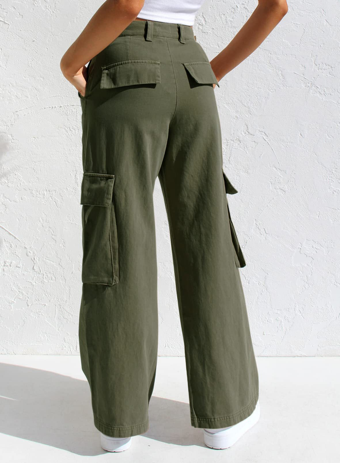 Vintage Pocket Baggy Cargo Jeans Maxct