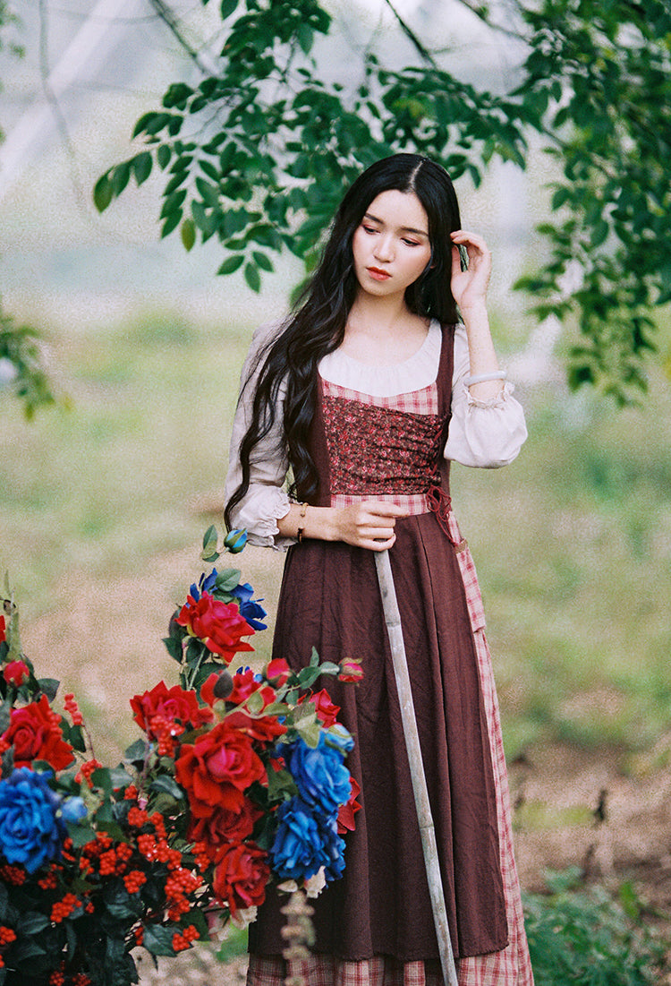 Patchwork Village Dress Maxct