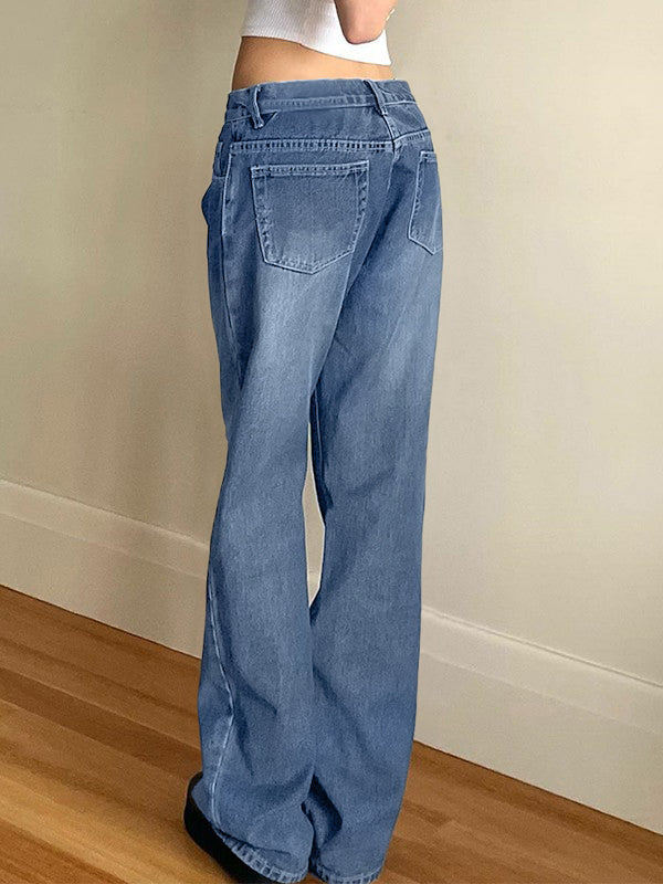 Vintage Blue Wash Boyfriend Jeans Maxct