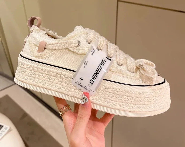 Canvas Sneakers Espadrille Women's All-Match Maxct