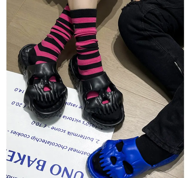 Unisex EVA Skull Sandals - true-deals-club