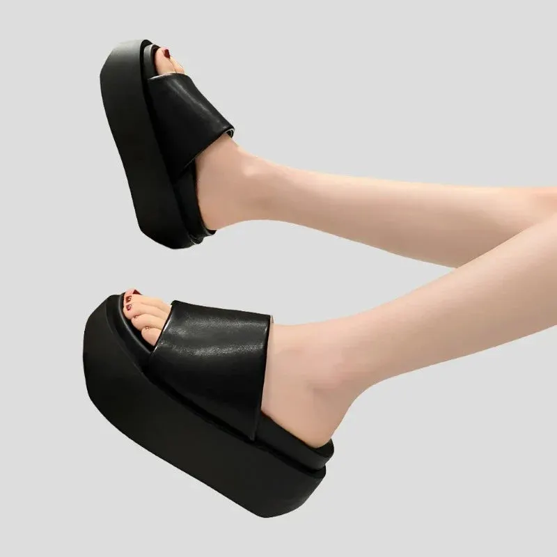 Luxury Platform Wedge Sandals for Women Maxct