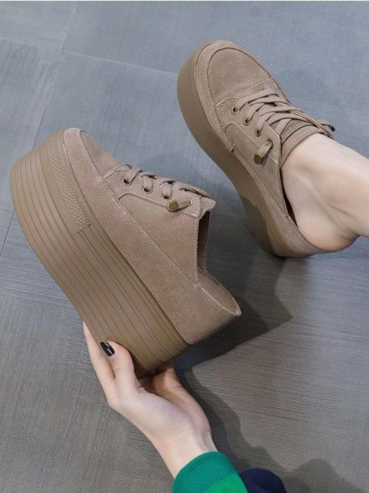 Suede Slip-on Sneakers - true-deals-club