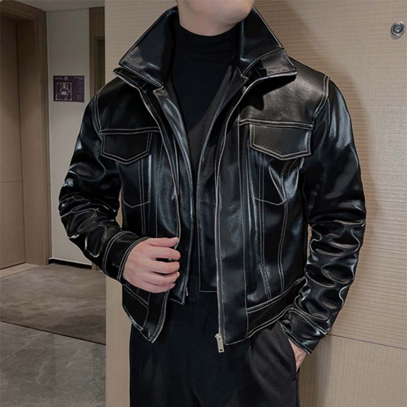 Maxct Topstitch Thick Short  Jacket