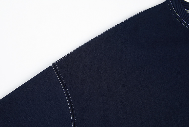 Maxct 3176 Navy Blue Crewneck Sweater