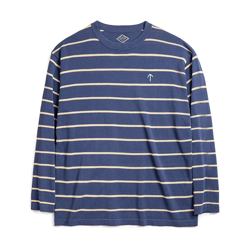 Maxct Lightweight Stripe Knitted Sweater