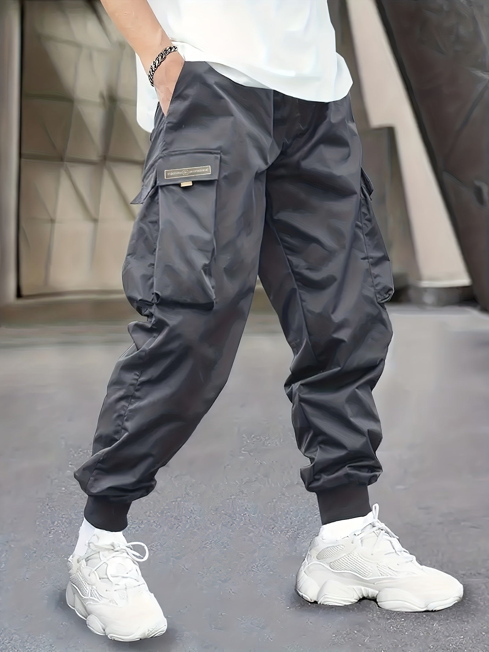 Maxct  Men's Active Cargo Pants - Multi Pockets, Breathable & Stretchy Sweatpants For Outdoor Adventures