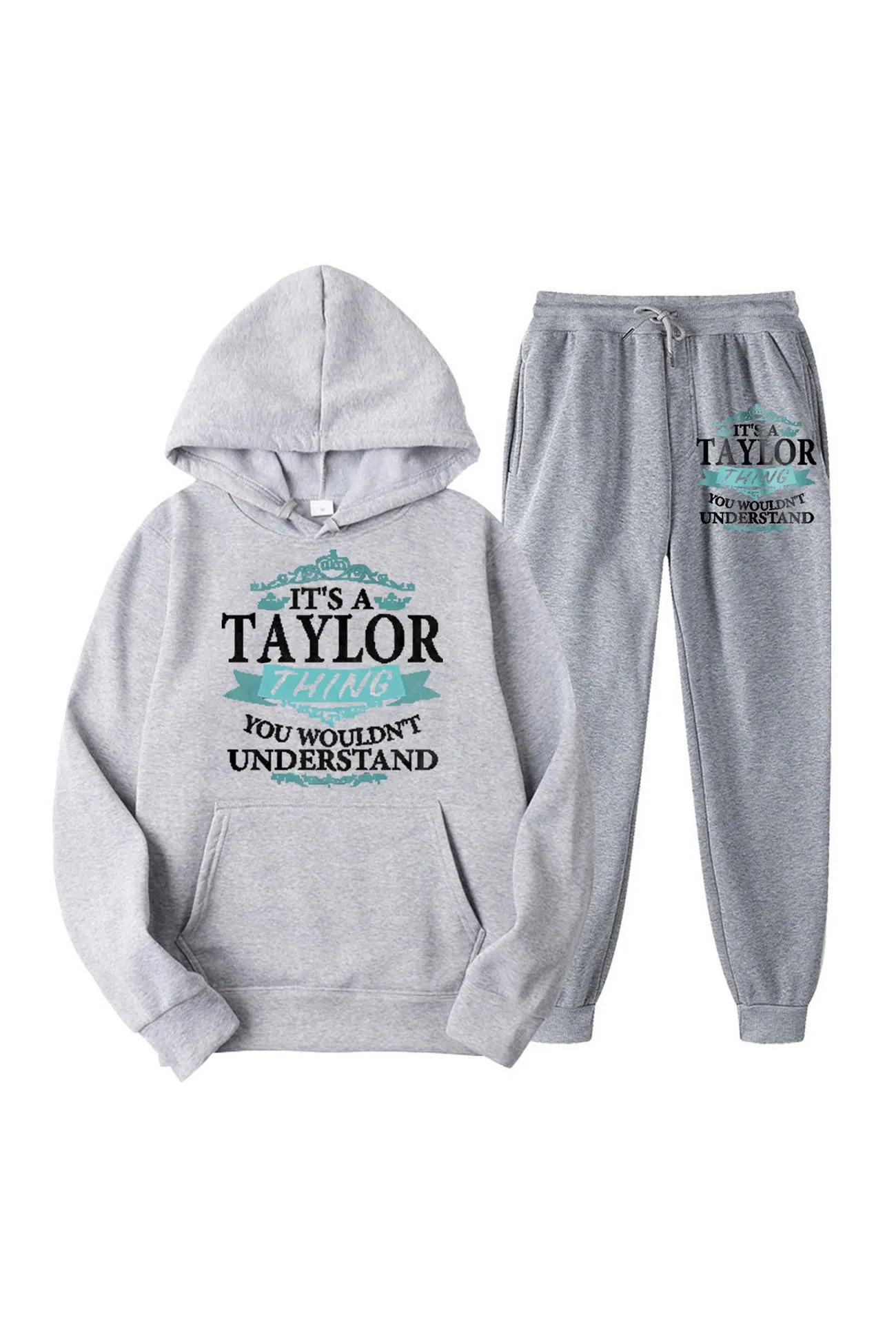 Maxct Taylor's Graphic Hoodie Long Pants Suits