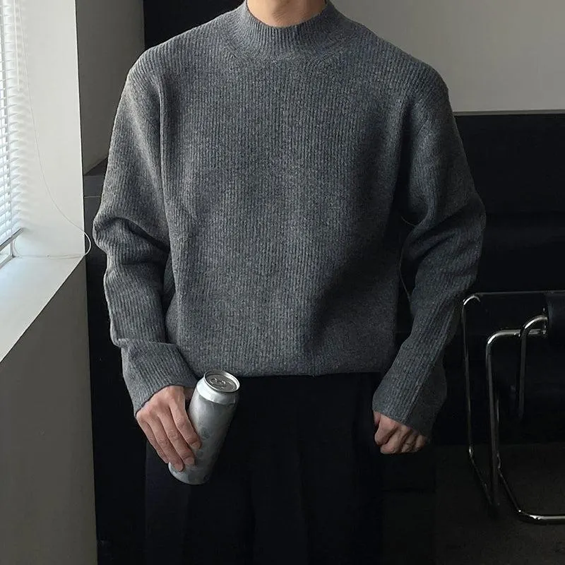 Maxct Stand Collar Bottoming Sweater