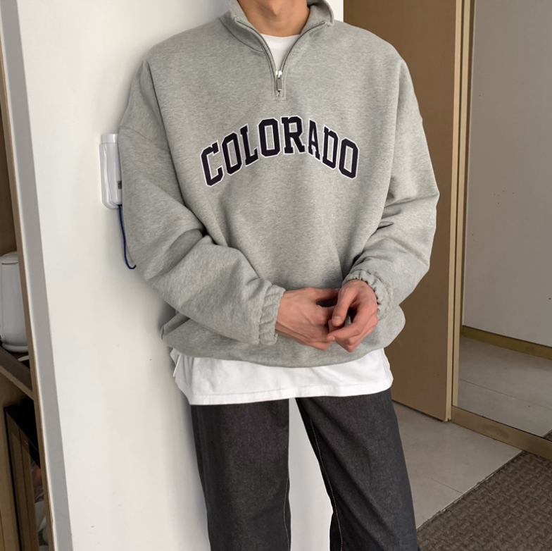 Maxct 4100 Half Zip-Up Colorado Turtleneck Sweater