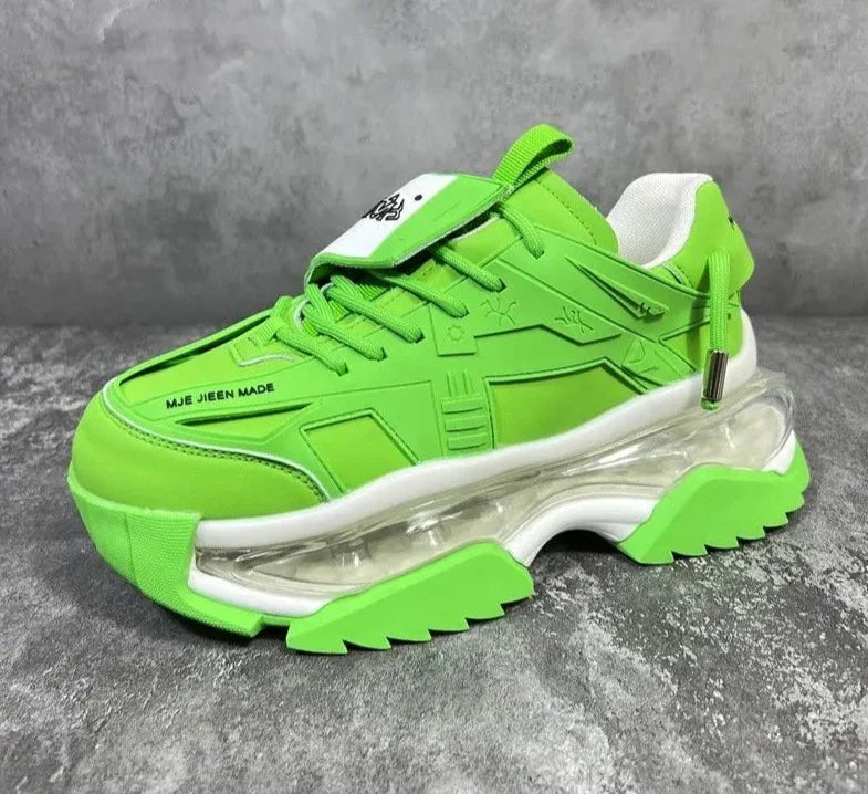 Height Increased Air Cushion Platform Sneakers for Men Maxct
