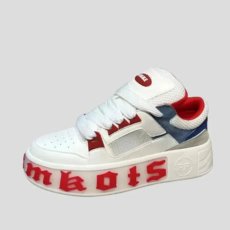 Stylish Men's Sneakers - Height-Boosting Shoes Maxct