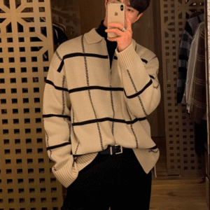 Maxct [Mrcyc] Plaid Sweater Na630