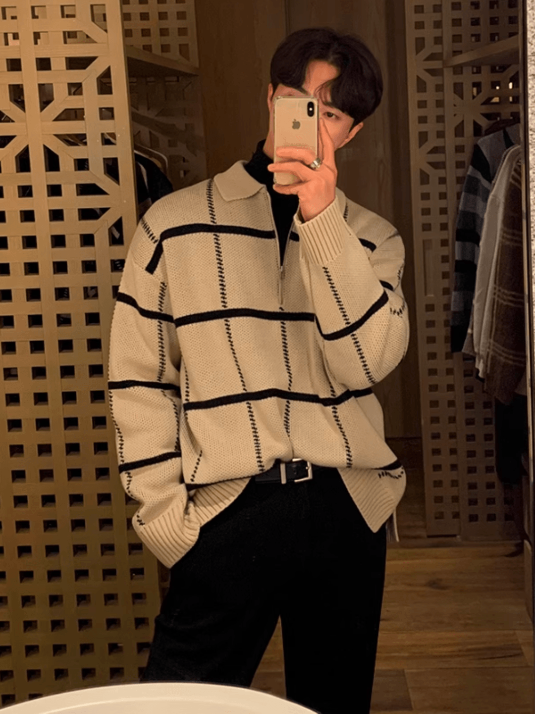 Maxct [Mrcyc] Plaid Sweater Na630