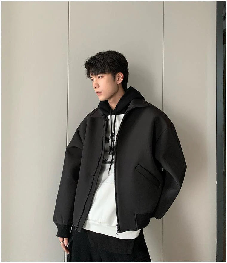Maxct Black Cotton Sweater Cardigan