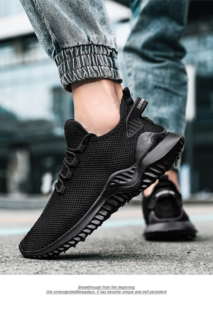 Light Air-Mesh Platform Sneakers for Men - true-deals-club