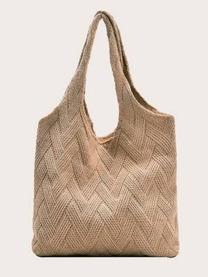 Knit Tote Bag - Women Tote Bags