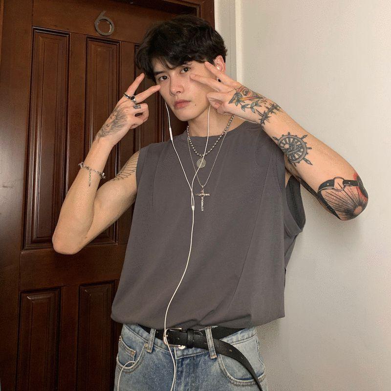 Maxct Bottoming Sleeveless T-shirt
