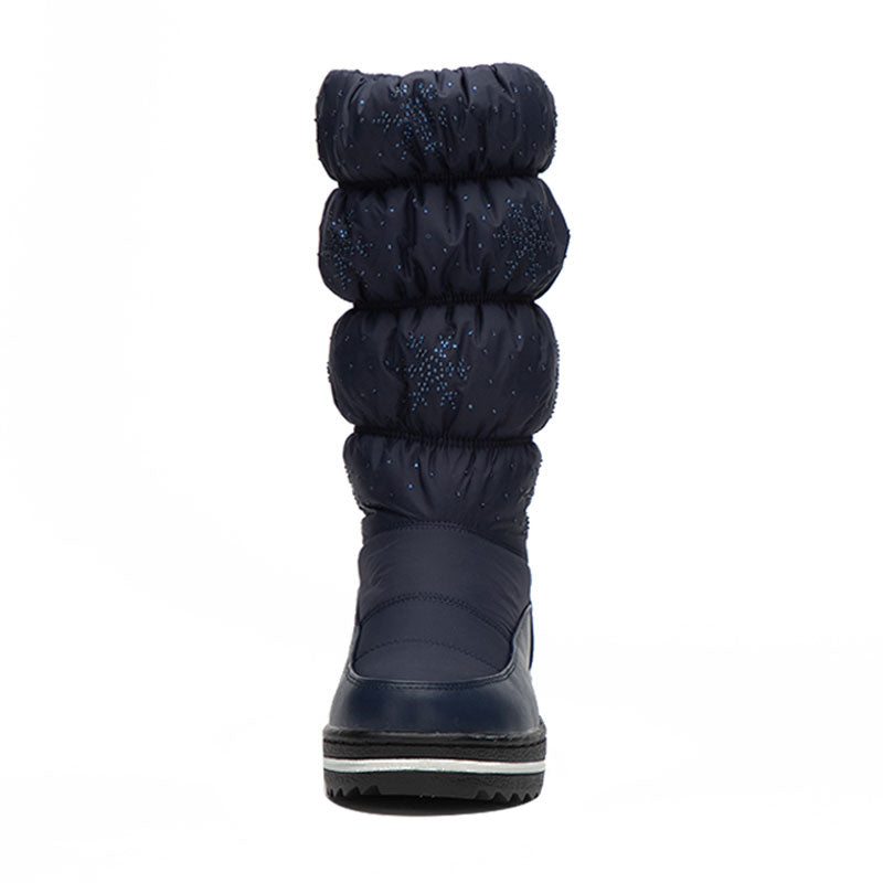 Thick Mid-Calf Snow Boots With Velvet Lining Maxct