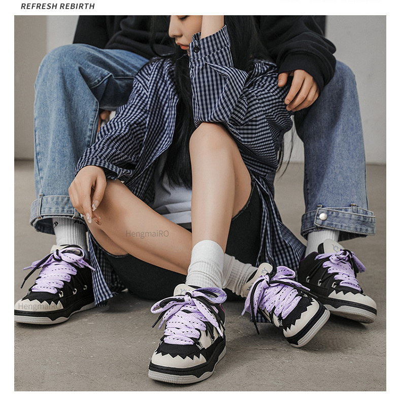 Unisex Classic Y2k Skateboard Sneakers - true-deals-club