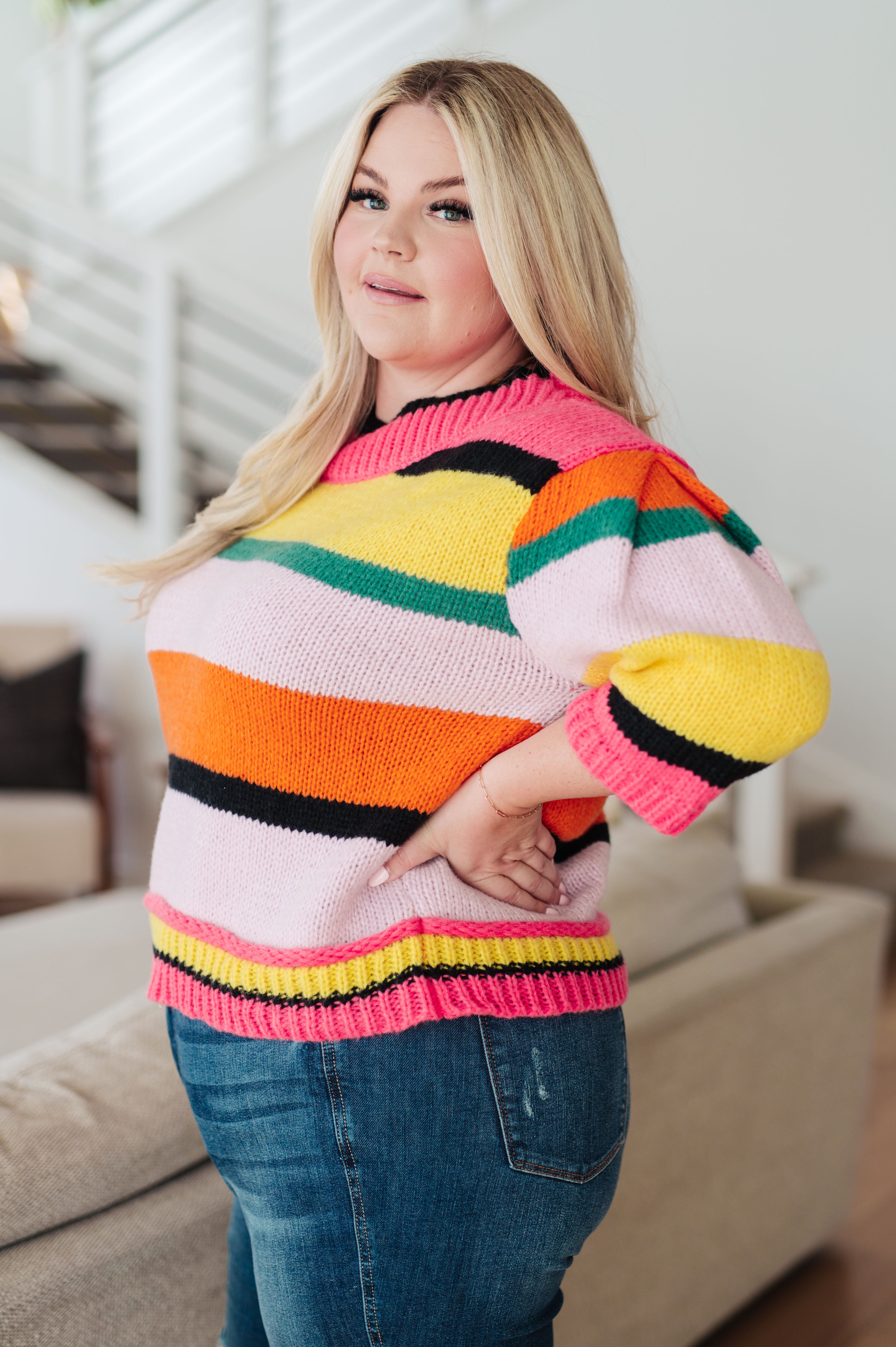 Maxct &Bright Side Striped Sweater