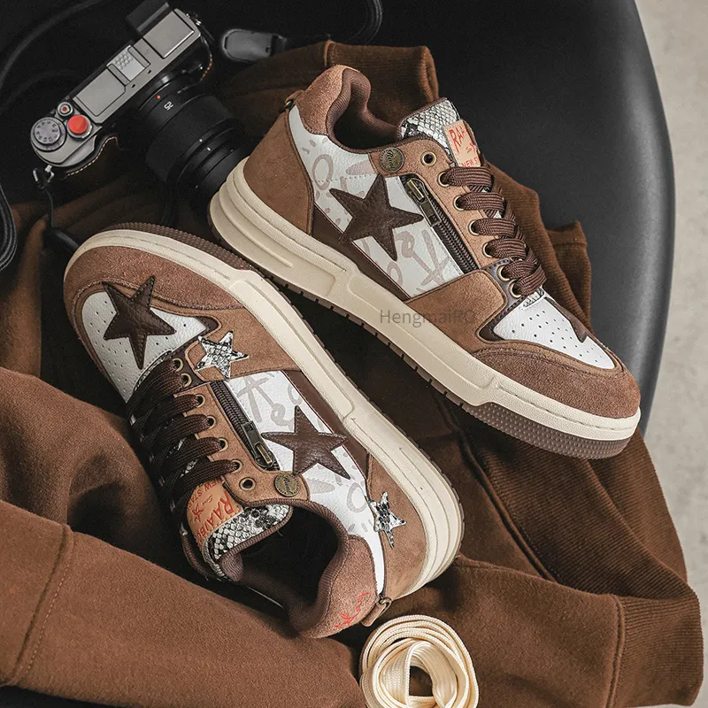 Y2K Star Punk Hip-hop Skateboard Fashion Sneakers Unisex
