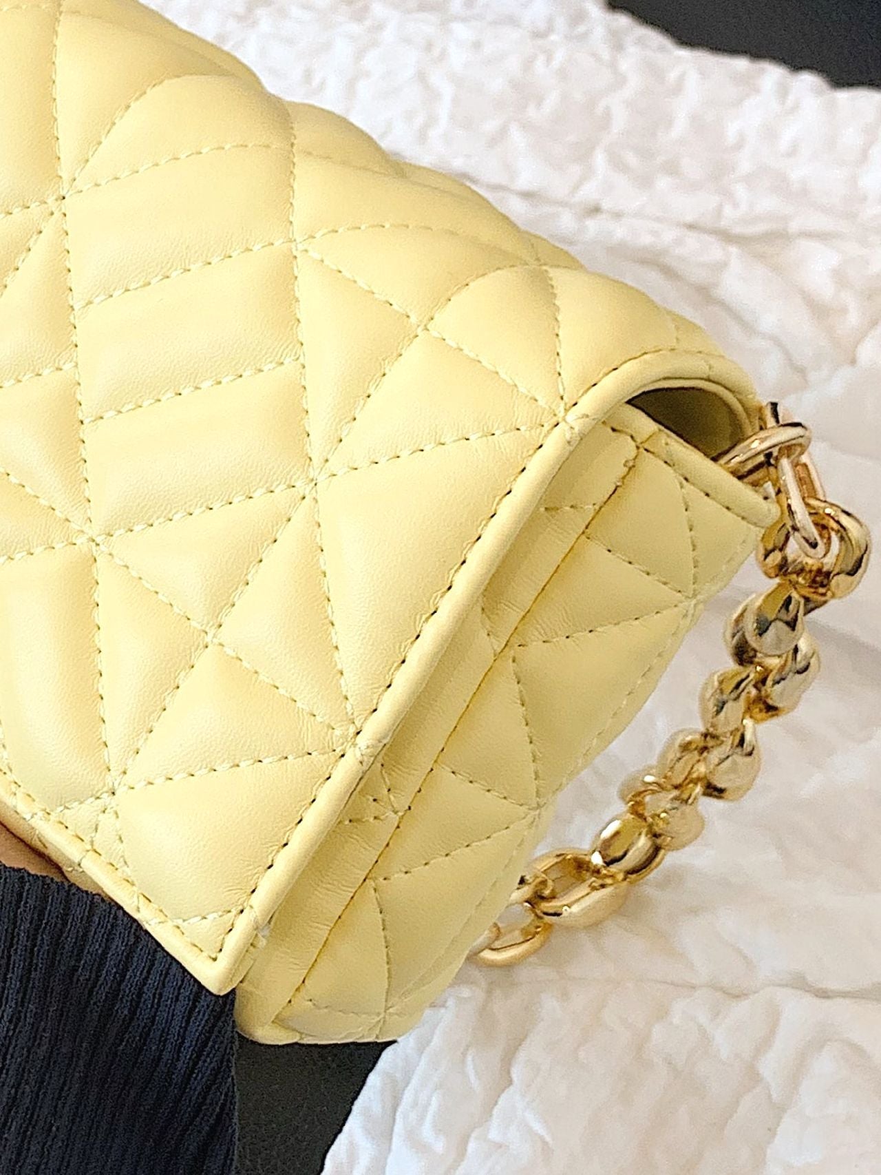Bag For Love - Minimalist Quilted Flap Square Bag - Women Maxct Bags