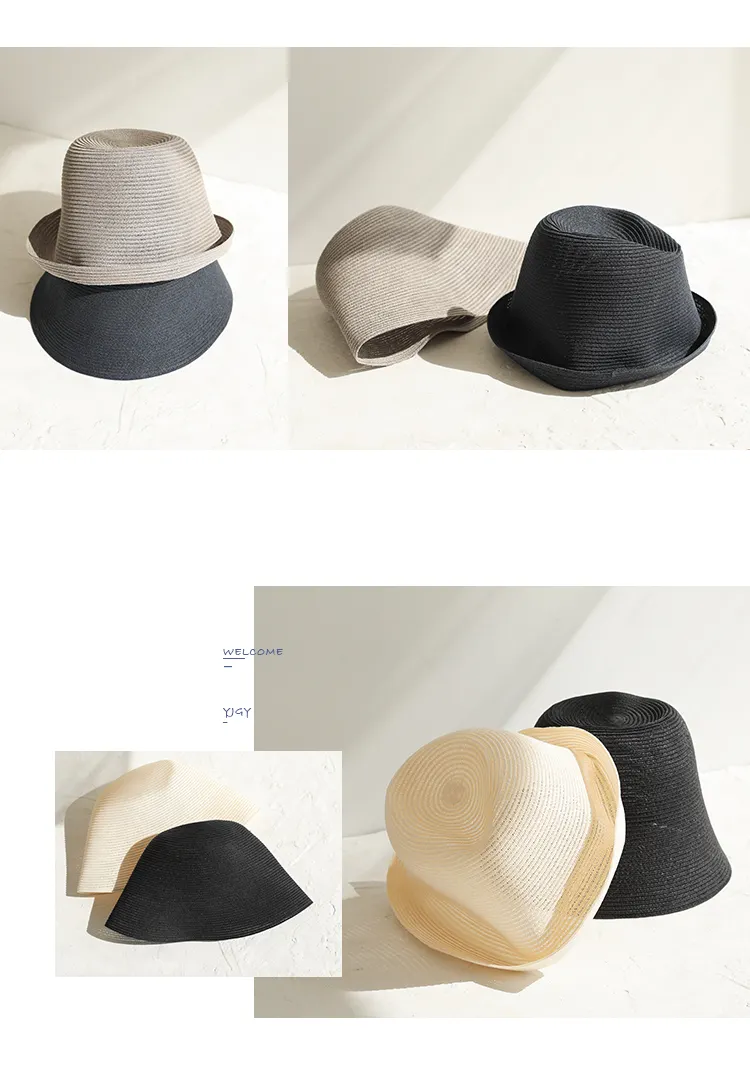 Spring and Summer Female Japanese Style Shopping Bucket Hat