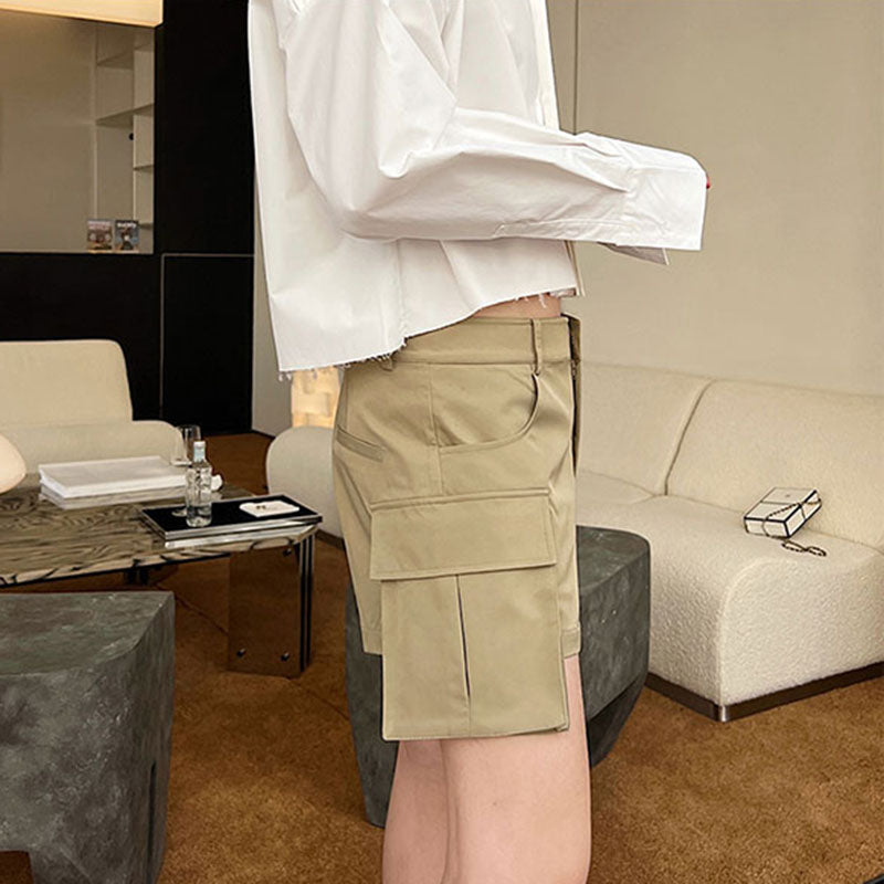 Maxct Summer Three-dimensional Pocket Shorts