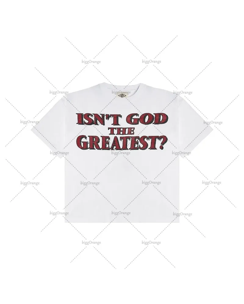 Y2k Harajuku round neck T-shirt fashion printed street top summer American high street oversized loose cotton men short sleeves