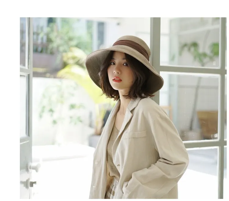 Straw Hat Artsy Travel Women's Anti-DDoS Foldable Hat