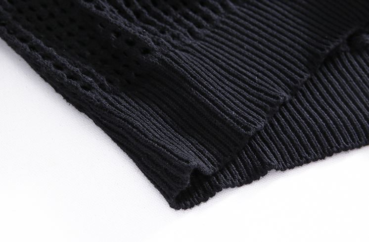Maxct 5159 Knitted Hole Sweater