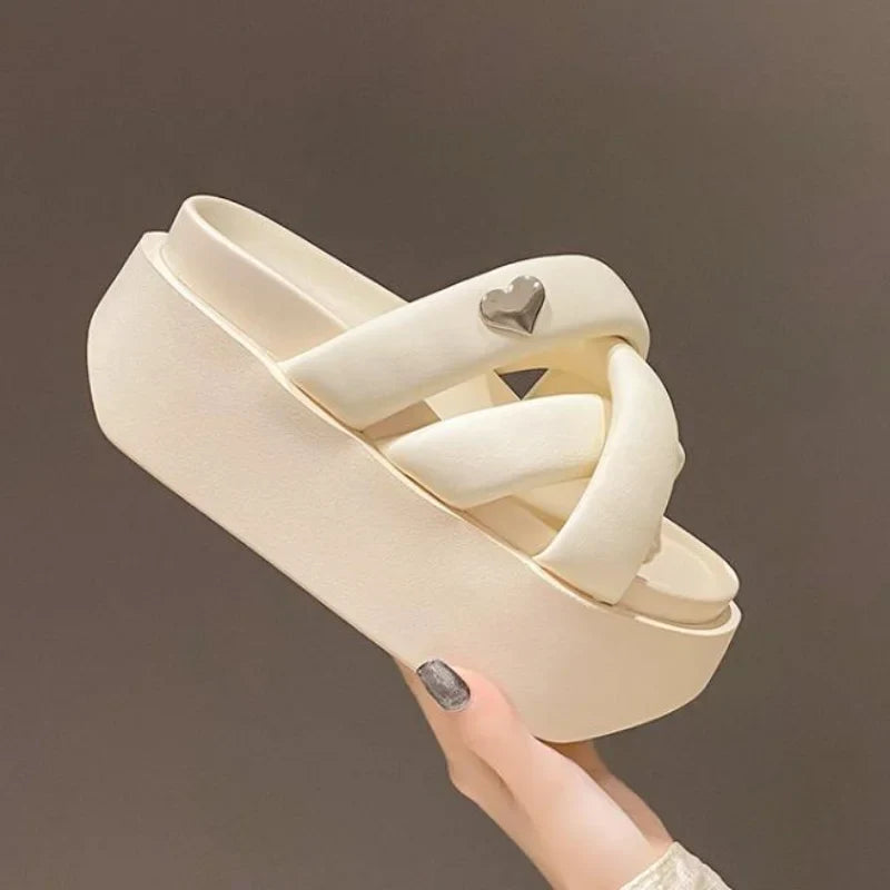 Wedge Sandals 8cm for Women Maxct