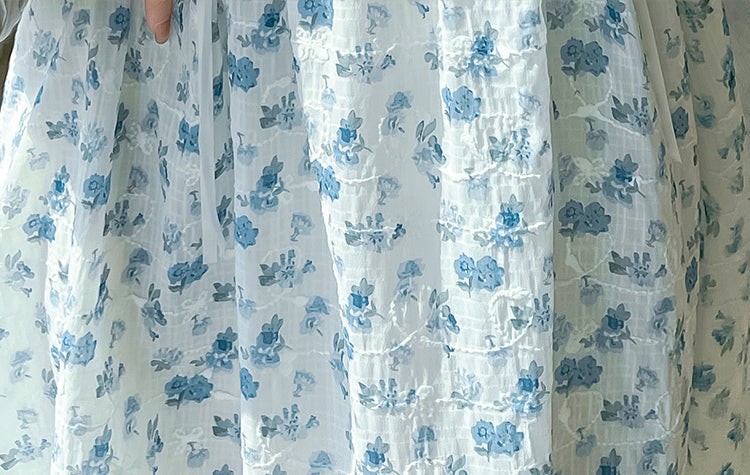 May Flowers Lace Up Cami Dress Maxct