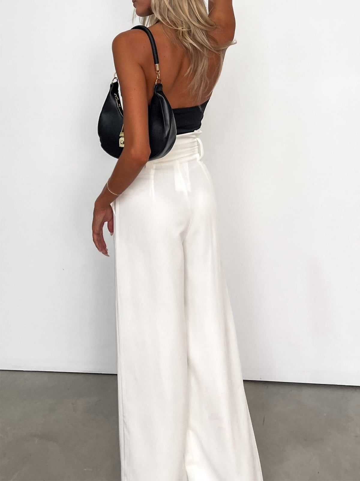Maxct Minimalism Knotted Straight Leg Pants