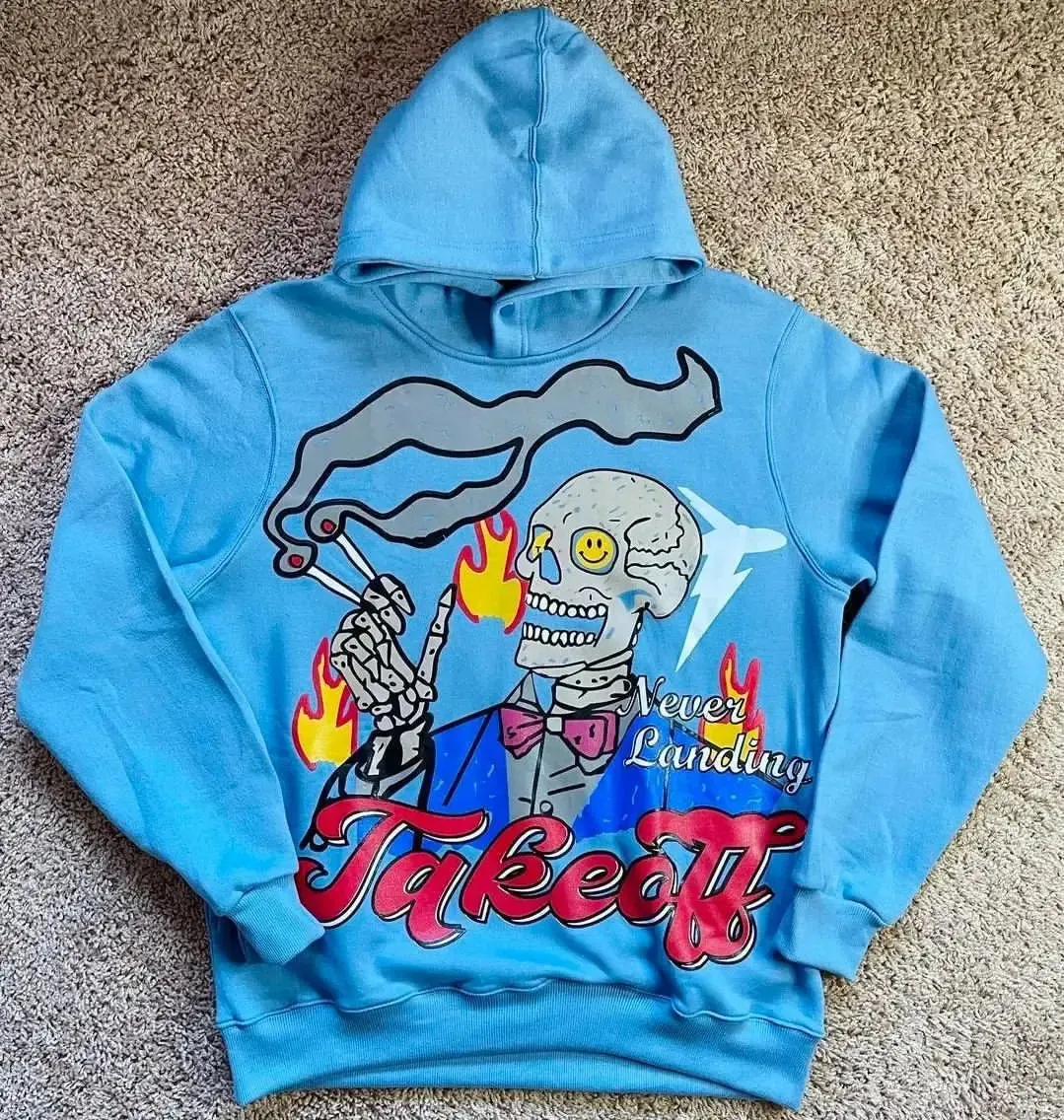 Maxct Y2k Pullover Long Sleeved Foam Printed Hoodie, Hooded Sweatshirt Street Vintage Oversize Trendy Winter Outfit High Street Outfit
