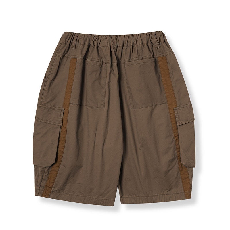 Maxct Retro Drawstring Loose Bloom Shorts