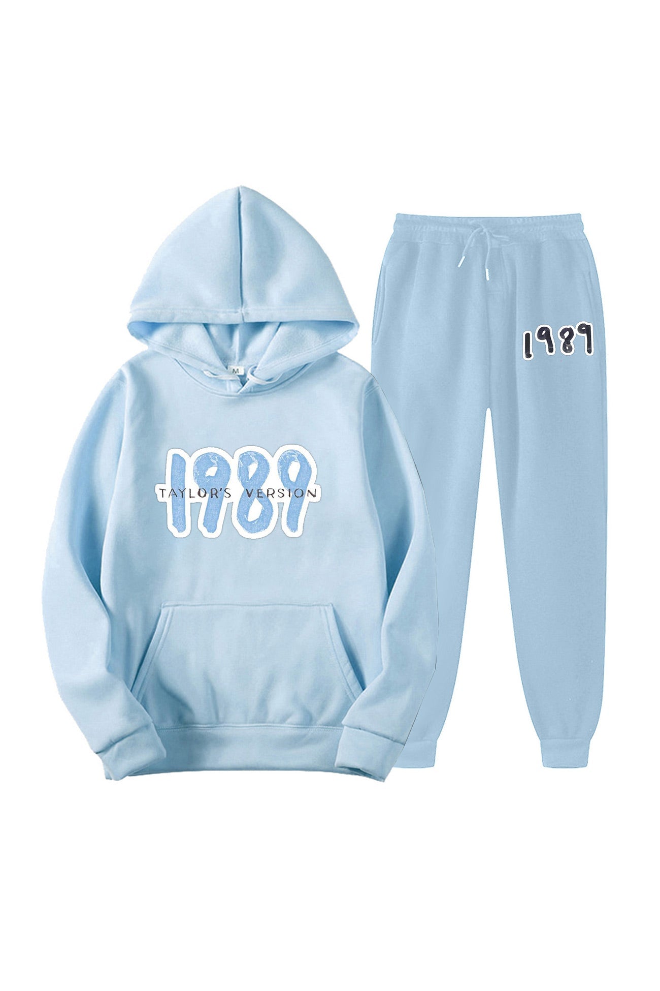 Maxct-Taylor's Graphic Hoodie Long Pants Suits