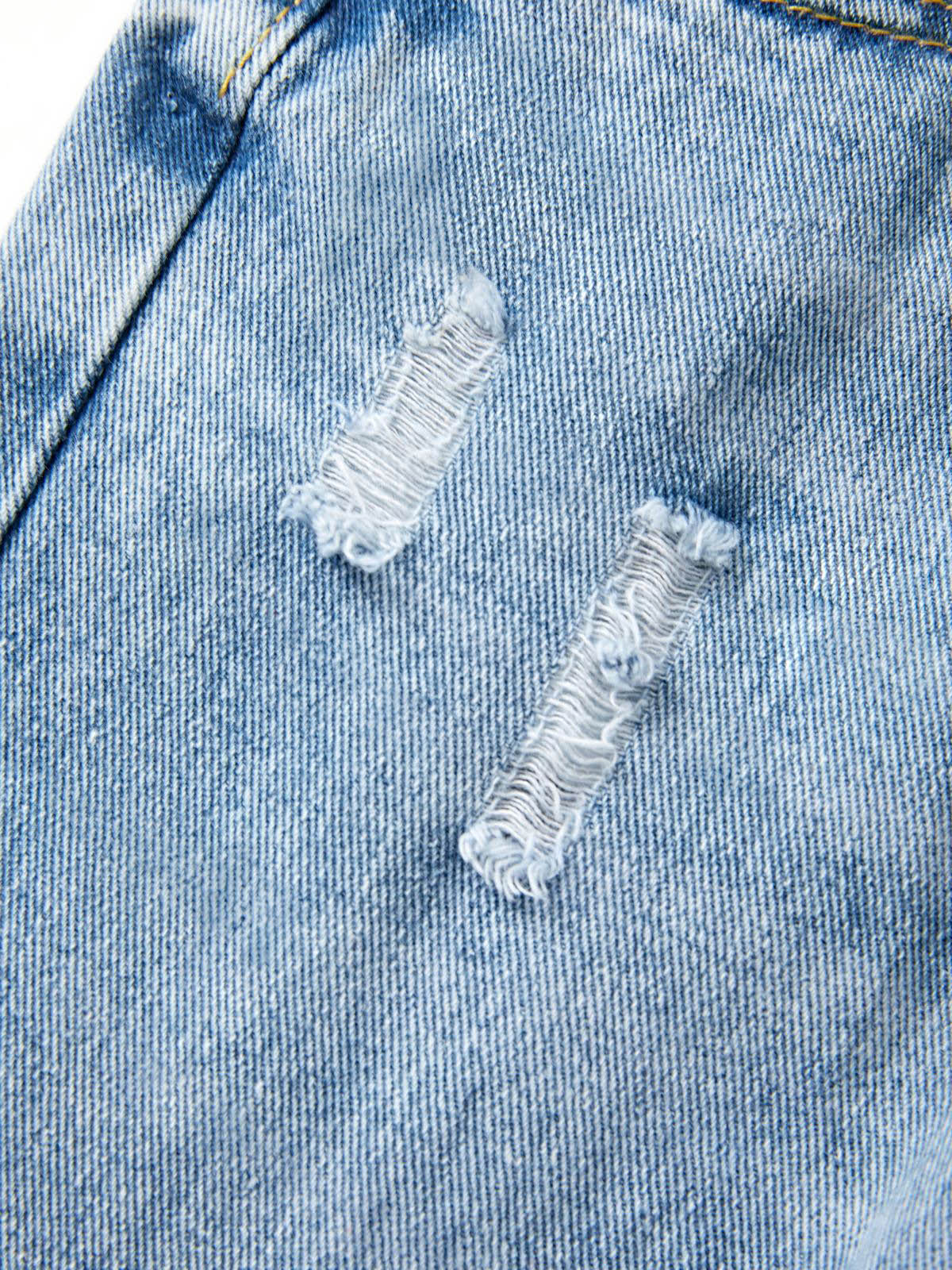 Basic Wash Straight Leg Boyfriend Jeans Maxct