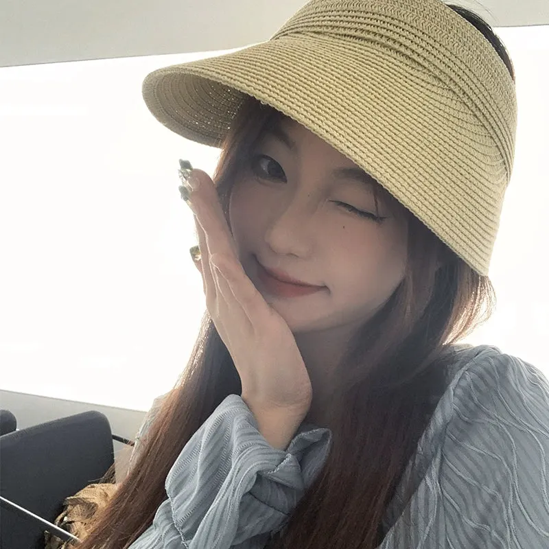 Maxct Summer Straw Woven Women's Foldable UV Protection Sun Hat