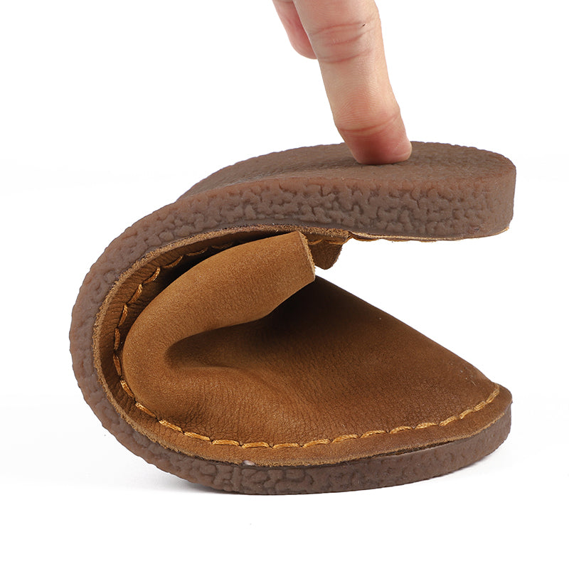 Women's Slippers Sandals  Flats Casual Slip On Shoes Brown/Coffee Maxct