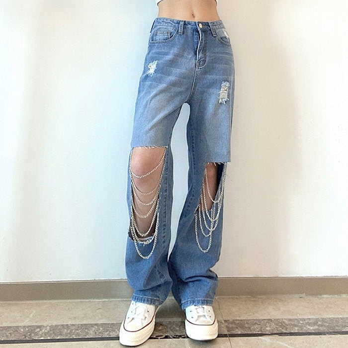 Steady Ridin' Ripped Jeans Maxct