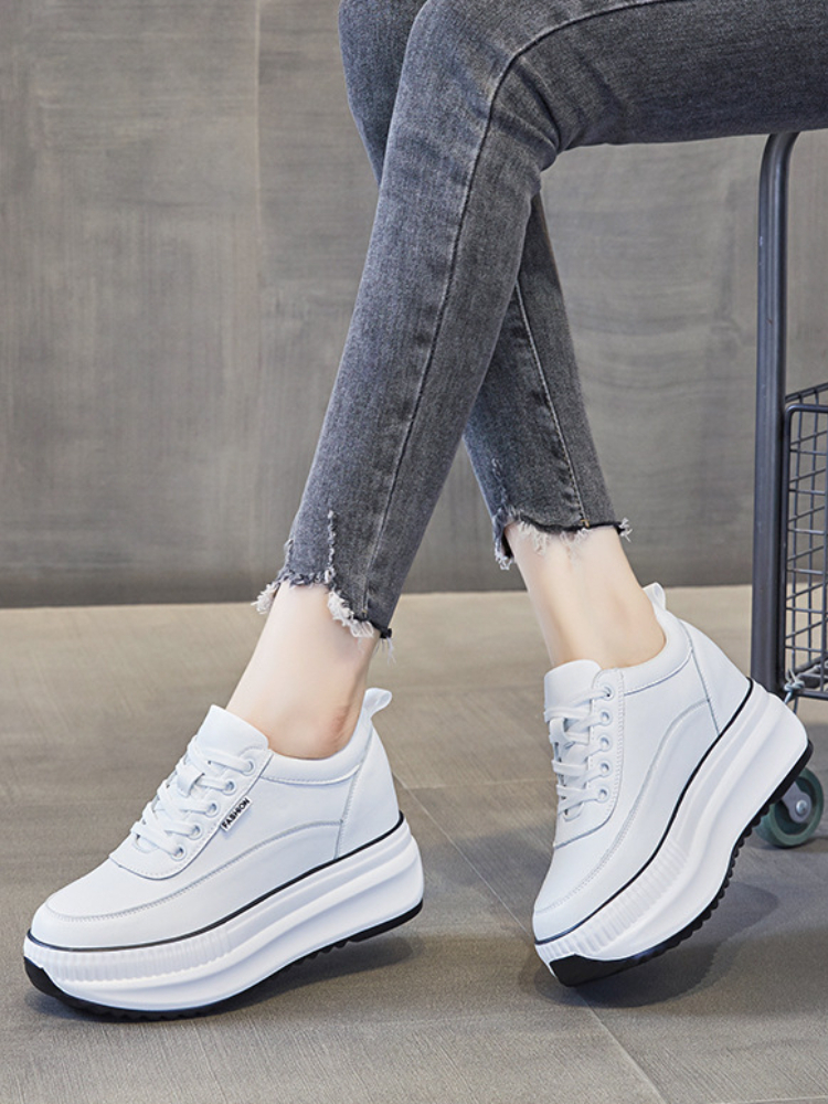 8cm Mesh Hollow Shoes for Women - true-deals-club