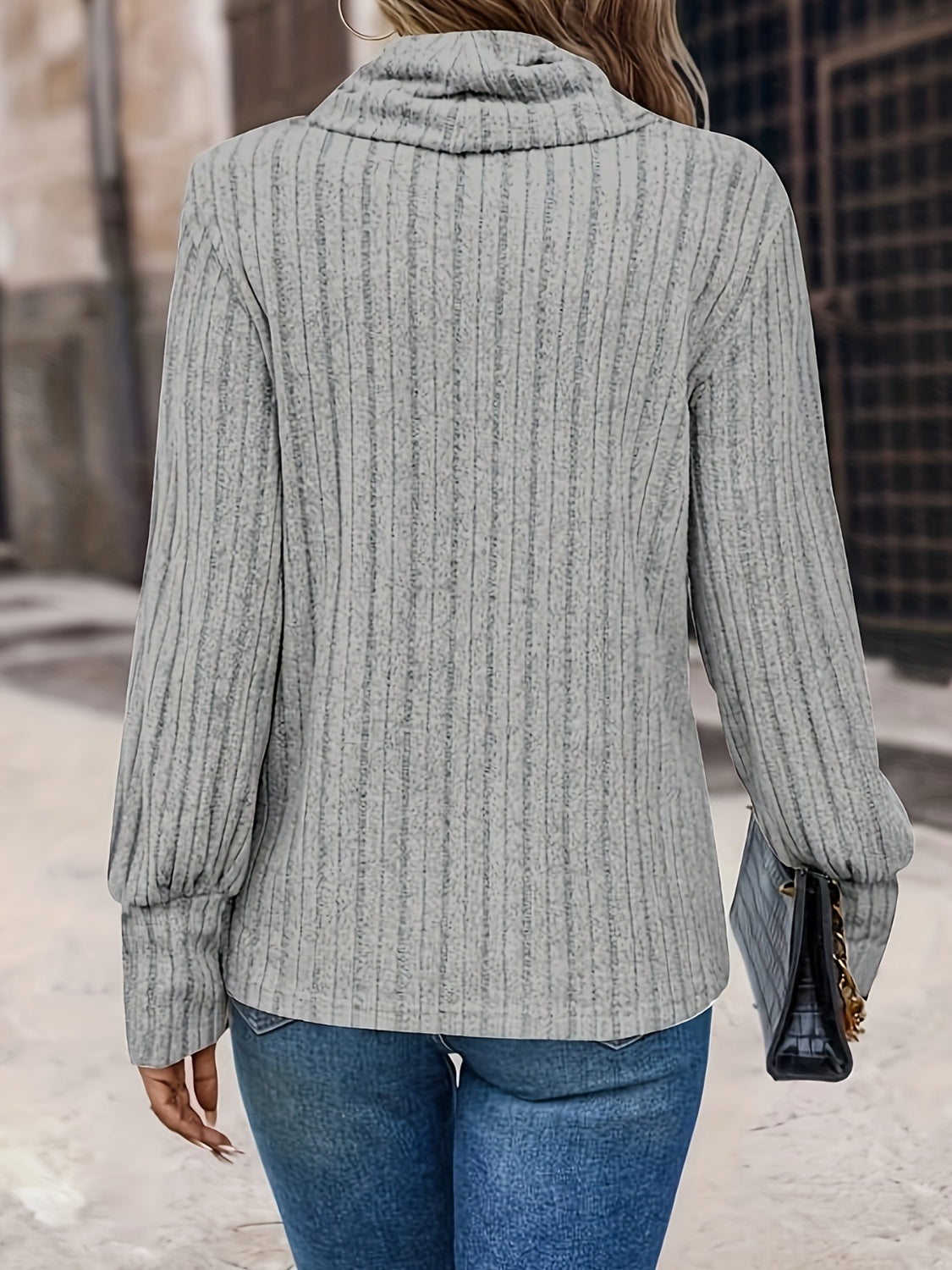 Maxct &Turtleneck Long Sleeve T-Shirt